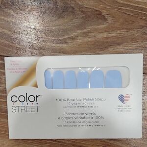 Color Street Blue Nail Polish Strips